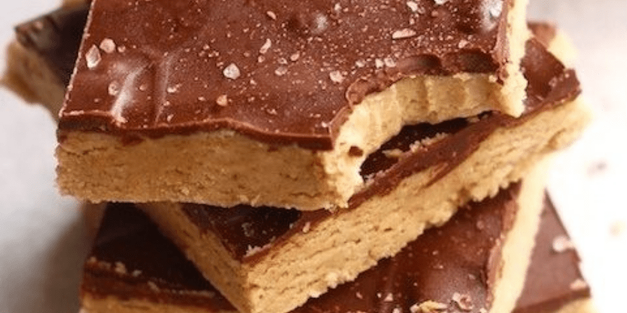 Choc Chickpea Protein Slice