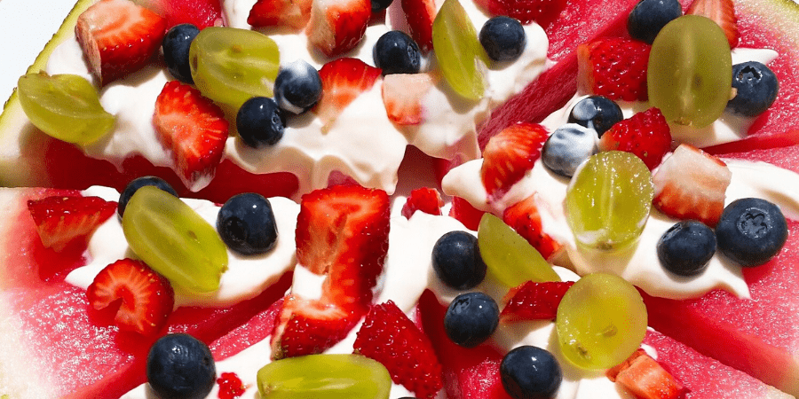 Watermelon pizza - Recipes - 900x450
